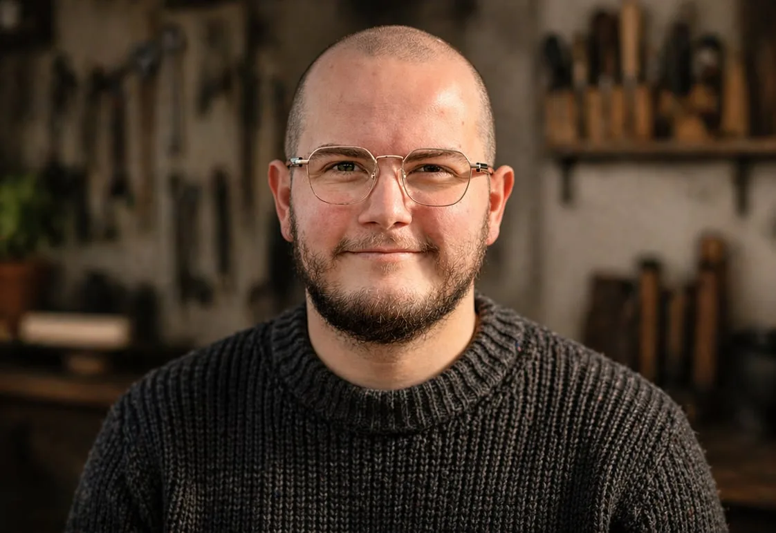Portrait of Alistair MacLeod, founder of Fell & Forge.